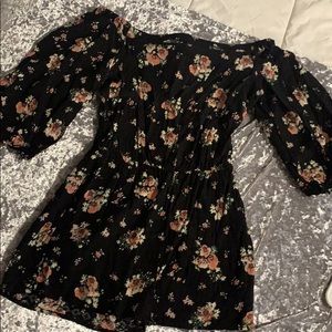 Off shoulder romper